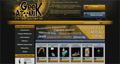 Desktop Screenshot of geekatomik.com